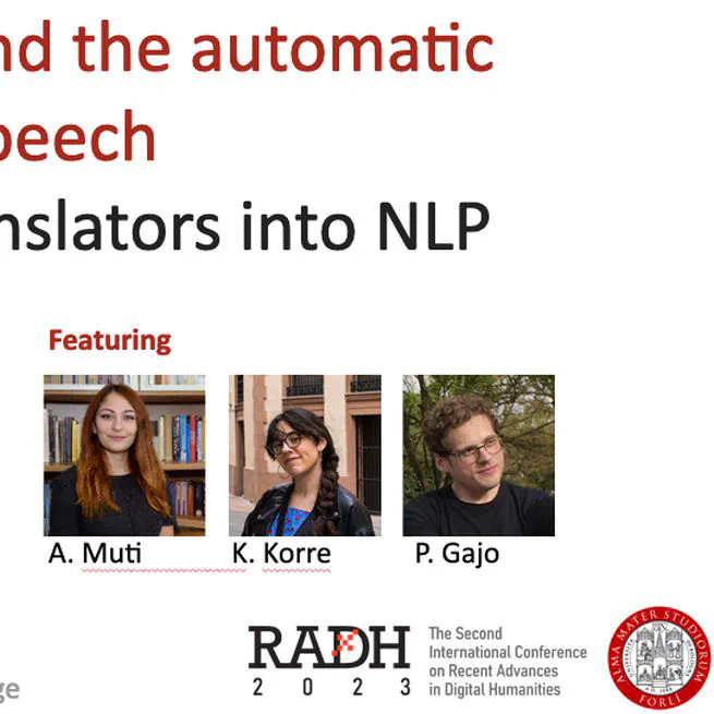 On the definition and the automatic detection of hate speech. A tale of pulling translators into NLP