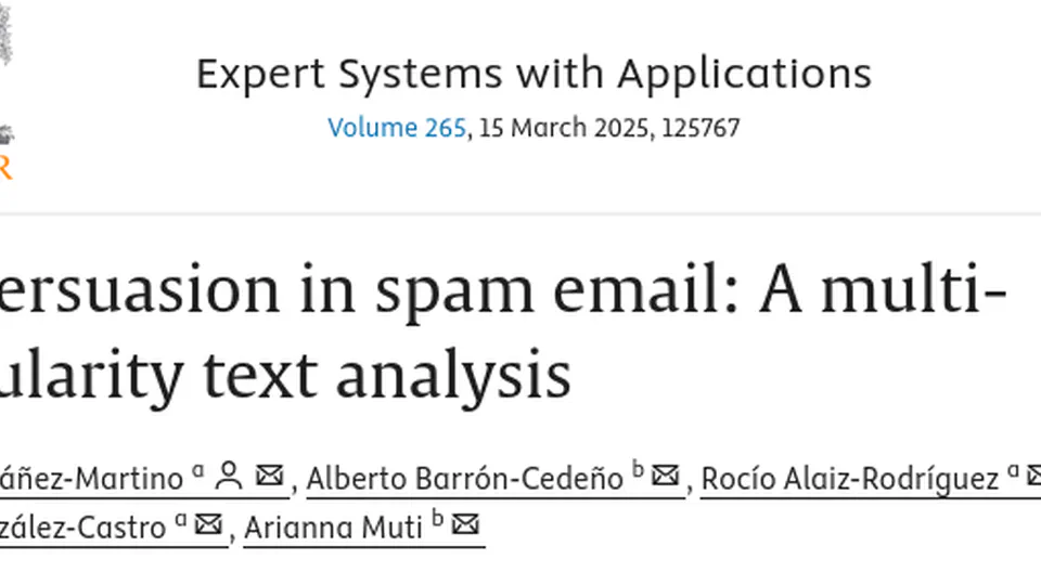 📈 New paper published at ESWA (if. 7.5)